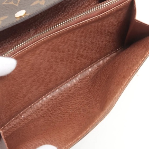 Louis Vuitton Monogram Portefeuille Sara Brown, Long Wallet M61734 - Picture 4 of 11